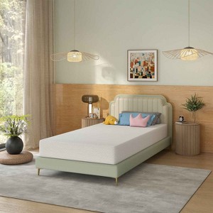BestMassage 5 Inch Mattress Bamboo Charcoal Memory Foam Mattress Medium Firm Mattress CertiPUR-US Certified - 1 of 4