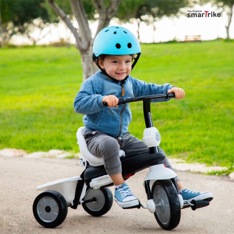 smarTrike Kids Adjustable 4 in 1 Vanilla Plus Baby and Toddler Tricycle Push Ride On Toy for ages 15 Months to 3 Years, 3 of 6