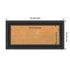 Amanti Art Ridge Framed Corkboard, Natural Cork - 4 of 4
