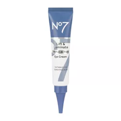 No7 Lift & Luminate Triple Action Eye Cream - 0.5 fl oz