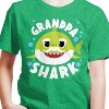Boys' - Baby Shark - Grandpa Shark Short Sleeve Graphic T-Shirt - 2 of 4