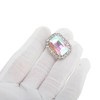 Unique Bargains Gemstone Style with Detachable Clip Shoe Accessories 2 Pcs - 4 of 4