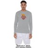 California State University - Dominguez Hills Adult Sport Long Sleeve Shirt Primary Logo, Athletic Heather - 3 of 4