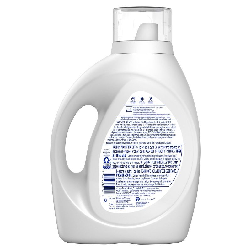 Tide High Efficiency Liquid Laundry Detergent - Free & Gentle, 6 of 16
