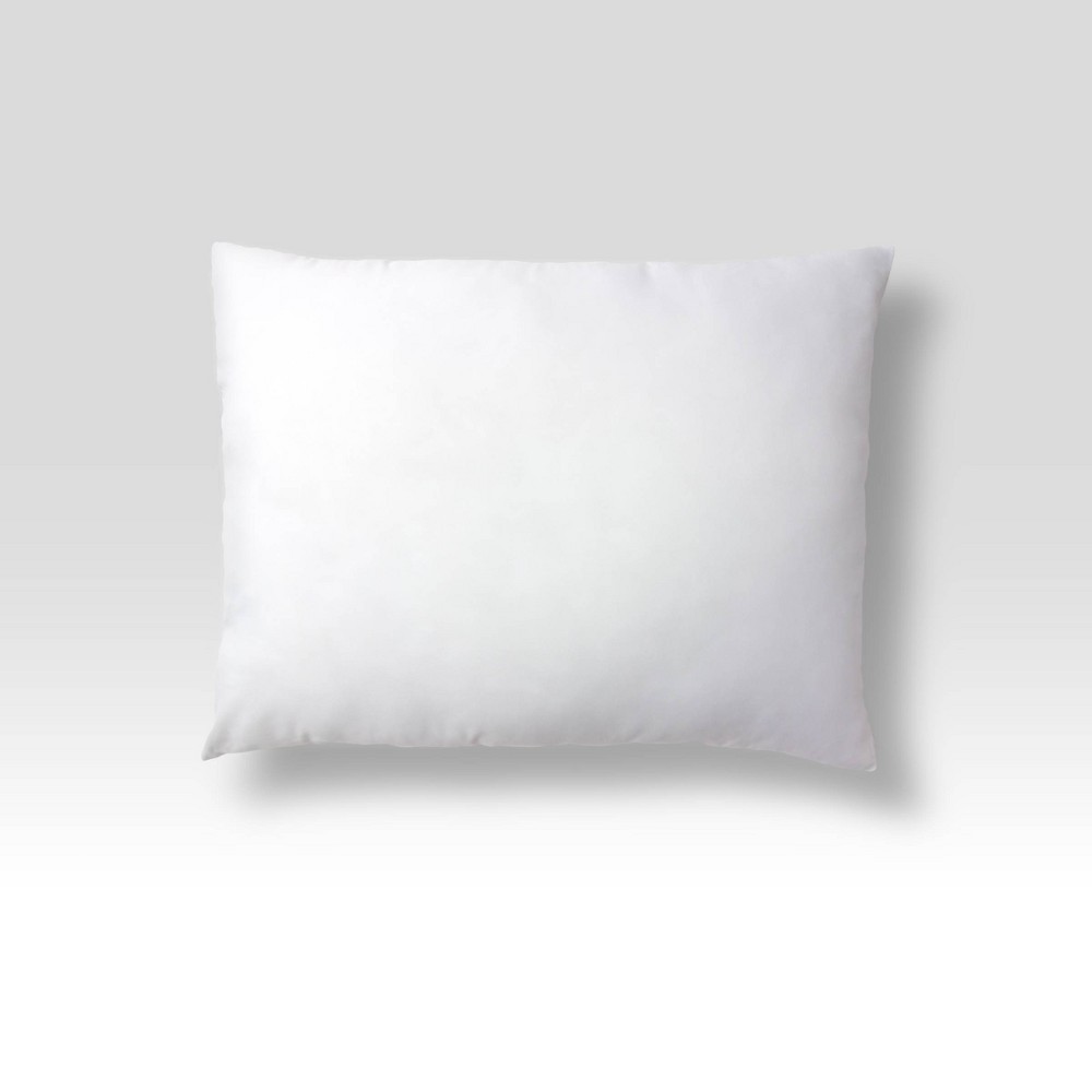 Photos - Pillow Token King Machine Washable Extra Firm Bed : Universal Sleeper, Polyester Fiber, Microfiber, 18x30, White