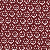 rich burgundy tile print