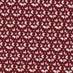 rich burgundy tile print