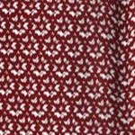 rich burgundy tile print
