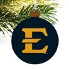 ETSU Primary Logo Wood Christmas Tree Holiday Ornament - 4 of 4