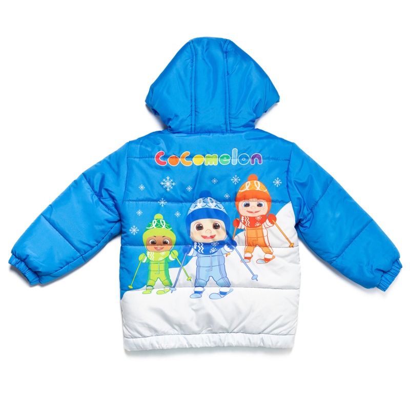 CoComelon Nico Cody JJ Winter Coat Puffer Jacket Toddler, 4 of 8