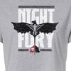 Women's - How to Train Your Dragon - Night Fury Flight Cropped Graphic T-Shirt - 2 of 4