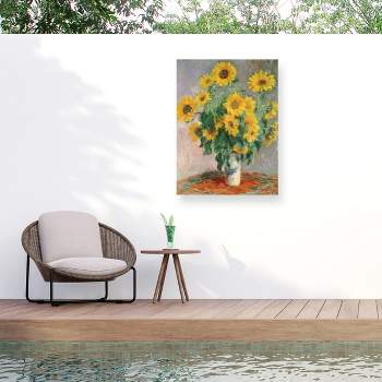 "Sunflowers" Outdoor Canvas