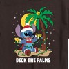 Men's - Lilo and Stitch - Deck the Palms Christmas Short Sleeve Graphic T-Shirt - 2 of 4