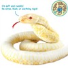 Alba the Albino Burmese Python - 100 Inch Stuffed Animal Plush - by Viahart - 4 of 4