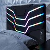 Twin Cosmos RGB Gaming Kids' Bed Black - X Rocker: Upholstered Twin Platform, Wood & Steel Frame, Teen Gamer Bed - 2 of 4