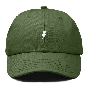 Dalix Lil Bolt Embroidered Cotton Summer Outdoor Baseball Cap Dad Hat Mens - 1 of 4
