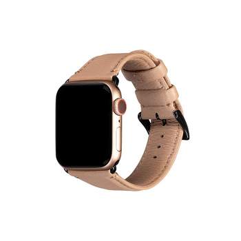Nfl Las Vegas Raiders Apple Watch Compatible Leather Band - Brown : Target