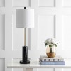 Zackary Table Lamp - Black/Brass Gold - Safavieh. - 2 of 4