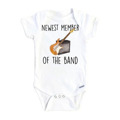 Rock Band Onesie® Baby Boy Girl Clothes Infant Bodysuit Funny Cute Newborn GS1