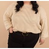 Women's Laurel Oversized Knit Sweater - BLAKELEY - 4 of 4