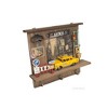 Old Modern Handicrafts NYC Checker Taxi Shadow Box – Vintage Wall Decor with Key Hooks & Bottle Opener, 13" - 3 of 4