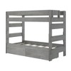 Plank+Beam™ Farmhouse Twin over Twin Bunk Bed with Storage Drawers - 2 of 4