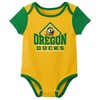 NCAA Oregon Ducks Infant Boys' 3pk Bodysuit - 3 of 4