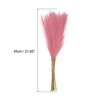 Unique Bargains Wedding Decoration Fake Artificial Pampas Grass 15 Pcs - 2 of 4