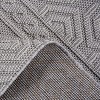 Collection 4x6 White Geometric Indoor/Outdoor Area Rug ¨C Durable, Stylish, Weather-Resistant, and Easy to Clean - Nertpow - 4 of 4