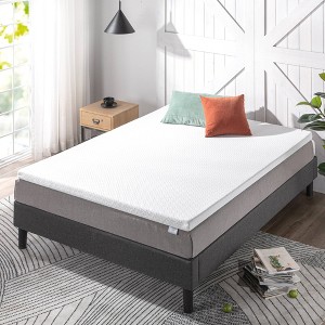 Zinus Gel Cooling 2" Mattress Topper Cover - 1 of 4
