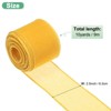 Unique Bargains Burlap Wired Edge Durable Thick Fabric Ribbons for DIY Crafts 1 Pc - 3 of 4