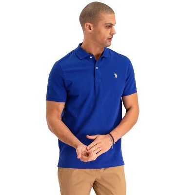 Cobalt blue 2025 polo shirt mens