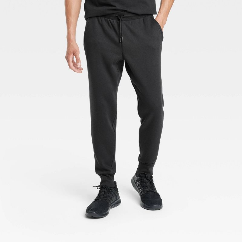 Men's Cotton Fleece Joggers - All In Motion™, 1 of 4