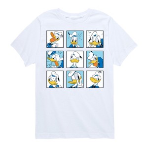 Boys' - Disney - Donald Grid Short Sleeve Graphic T-Shirt - 1 of 4