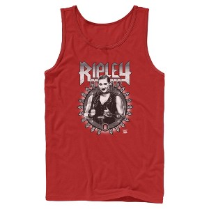 Mens WWE Ripley Black and White Photo Tank Top - 1 of 4