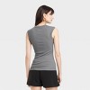 Women's Ribbed Muscle Tank Top - A New Day™ - 2 of 4