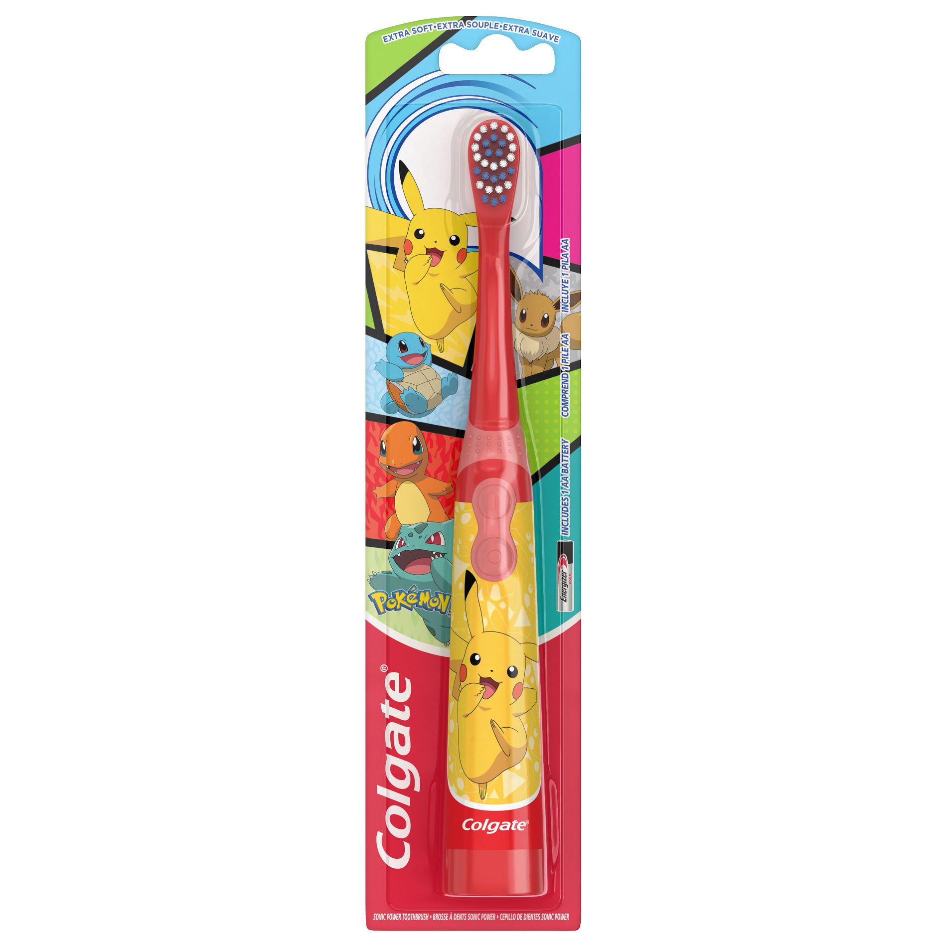 Colgate Kids' Battery Powered Toothbrush - Pokemon