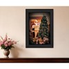 HomeRoots Naughty Or Nice Black Framed Print Wall Art - 2 of 4