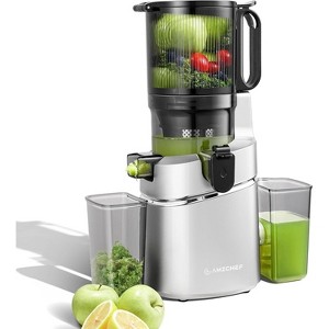AMZCHEF Cold Press Slow Juicer with 5.8