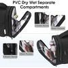 Narwey Hanging Toiletry Bag for Women Travel Makeup Bag Organizer Toiletries Bag for Cosmetics Essentials Accessories - 3 of 4