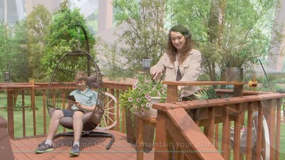 Meranti Wood Gardening Potting Bench with Teak Oil Finish and Storage Shelf