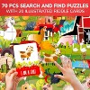 QUOKKA Search and Find Puzzles for Kids Ages 4-6 - Riddle Kids Puzzles 6-8 Years Old - 70 Unique Pcs | 20 Illustrated Cards | Children Themes - 3 of 4