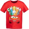 Disney Lion King Toy Story Mickey Mouse Cars T-Shirt Tank Top and French Terry Shorts 3 Piece Outfit Set Little Kid to Big Kid - 2 of 4