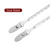 Unique Bargains Soft Double-sided Retractable Rulers and Measuring Tools Self-locking PU Leather Case Tape 150 cm/60 Inch - 3 of 4