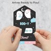 Big Dot of Happiness Boy Boo-y or Ghoul - Party Game Pickle Cards - Halloween Gender Reveal Pull Tabs - Set of 12 - 2 of 4