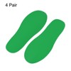 Unique Bargains Home Classroom Floors Stairs Decal PVC Footprint Sticker 4 Pairs - 3 of 4