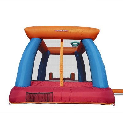 Sportspower 144-Inch Multicolor Polyester Bounce House with Slide