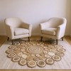 Natural Jute Hand Braided Area Rug - 2 of 4