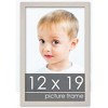 PosterPalooza | Modernist White Picture Frame - UV Acrylic, Foam Board Backing, Hanging Hardware - 2 of 4
