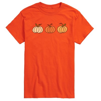 Men's - Instant Message - Pastel Pumpkins Short Sleeve Graphic T-Shirt